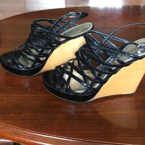 White House Black Market wedges